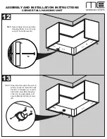 Preview for 8 page of Modular Closets Corner Tall Hanging Unit Assembly And Installation Instructions Manual