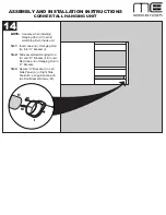 Preview for 9 page of Modular Closets Corner Tall Hanging Unit Assembly And Installation Instructions Manual