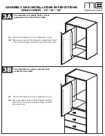 Preview for 3 page of Modular Closets Cubby Insert 18" Assembly And Installation Instructions