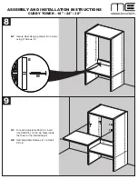 Preview for 7 page of Modular Closets Cubby Tower 18" Assembly And Installation Instructions Manual