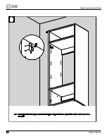 Preview for 10 page of Modular Closets HANGING TOWER UNIT Assembly And Installation Manual