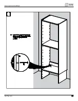 Предварительный просмотр 9 страницы Modular Closets SHELF TOWER UNIT Assembly And Installation Manual