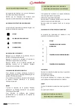 Preview for 28 page of Modular 600-650 Installation, Use And Maintenance Manual