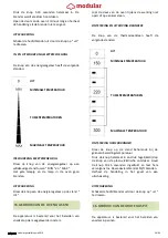 Предварительный просмотр 59 страницы Modular 600-650 Installation, Use And Maintenance Manual