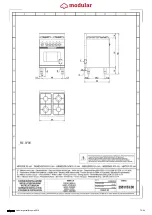 Preview for 70 page of Modular 600-650 Installation, Use And Maintenance Manual