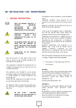 Предварительный просмотр 16 страницы Modular VS70/40 GRACQE Series Installation - Use - Maintenance