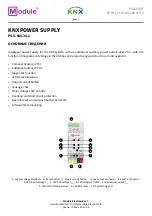 Preview for 1 page of Modulex KNX PS-S.640.30.1 Quick Start Manual