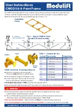 Modulift CMOD 50 User Instructions preview