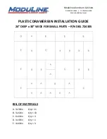 Preview for 4 page of Moduline DB1.72424S Installation Manual