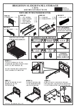 Preview for 1 page of Modus Furniture International C-KING Assembly Instructions