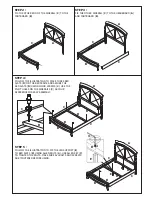 Предварительный просмотр 2 страницы Modus Furniture BRIGHTON LOW-PROFILE BED Assembly Instructions