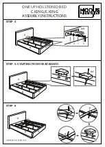 Предварительный просмотр 3 страницы Modus Furniture C.KING Assembly Instructions