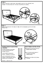 Preview for 7 page of Modus Furniture GENEVA BED Assembly Instructions Manual