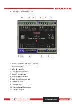 Preview for 9 page of Modus DAP-01 User Manual