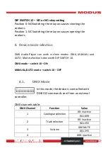 Предварительный просмотр 12 страницы Modus DAP-01 User Manual