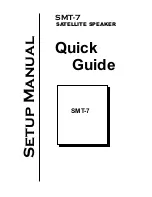 Preview for 1 page of MODVO SMT-7 Quick Manual