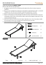 Preview for 1 page of modway Charleston EEI-3610-WHI-GRY Manual