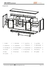 Preview for 2 page of modway Cheshire EEI-3489 Manual