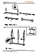 Preview for 5 page of modway CHEST OF DRAWERS MOD-6074 Assembly Instructions Manual