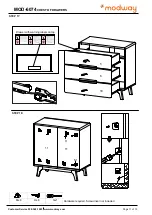 Preview for 11 page of modway CHEST OF DRAWERS MOD-6074 Assembly Instructions Manual