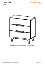 Preview for 13 page of modway CHEST OF DRAWERS MOD-6074 Assembly Instructions Manual