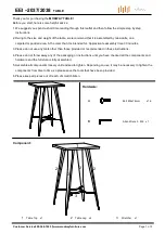 Preview for 1 page of modway Direct EEI-2037 Manual