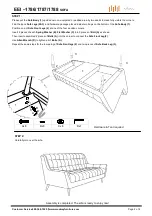 Предварительный просмотр 2 страницы modway EEI-1786 Assembly Instruction