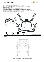 Предварительный просмотр 2 страницы modway EEI-2146 Manual