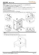 Предварительный просмотр 2 страницы modway EEI-2263 Quick Manual