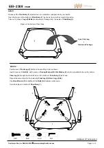 Preview for 2 page of modway EEI–2308 Quick Start Manual