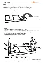 Preview for 2 page of modway EEI–2460 Quick Manual