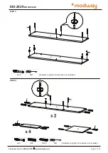 Предварительный просмотр 3 страницы modway EEI-2529 Manual