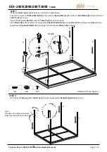 Preview for 2 page of modway EEI–2805 Manual