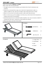 Preview for 1 page of modway EEI-2937 Manual