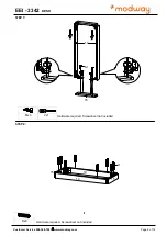 Preview for 6 page of modway EEI-3342 Assembly Instructions Manual