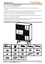 modway EEI-3343 Quick Start Manual preview