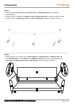 Предварительный просмотр 3 страницы modway EEI-4449 Assembly Instructions