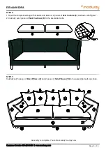 Предварительный просмотр 5 страницы modway EEI-4449 Assembly Instructions