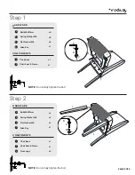 Предварительный просмотр 3 страницы modway EEI-5012 Assembly Instructions