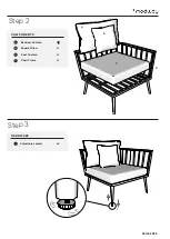 Предварительный просмотр 4 страницы modway EEI-5566 Assembly Instructions