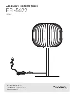 Preview for 1 page of modway EEI-5622 Assembly Instructions