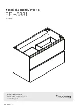 Предварительный просмотр 1 страницы modway EEI-5881 Assembly Instructions Manual