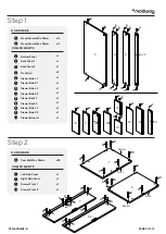 Предварительный просмотр 3 страницы modway EEI-5881 Assembly Instructions Manual