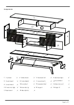 Preview for 2 page of modway KIREI HIGH TV 180 2L Assembly Instructions Manual