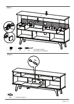 Preview for 9 page of modway KIREI HIGH TV 180 2L Assembly Instructions Manual