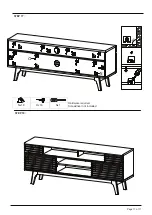 Preview for 11 page of modway KIREI HIGH TV 180 2L Assembly Instructions Manual