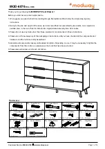 Preview for 1 page of modway MOD-6076 Manual