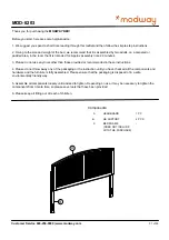 Предварительный просмотр 1 страницы modway MOD-6203 Assembly Instructions