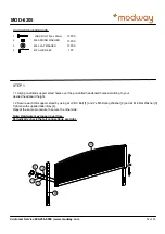 Preview for 2 page of modway MOD-6205 Accessories Assembly Instructions