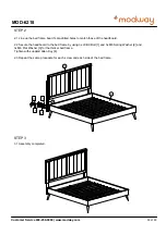 Preview for 3 page of modway MOD-6218 Manual